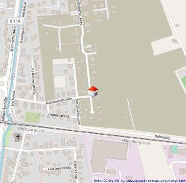 Foto - Grundstück zu verkaufen in Apen Augustfehn 149.000,00 € 903 m²