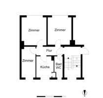 Wohnung zum Mieten in Bremerhaven 310,00 € 48.99 m²