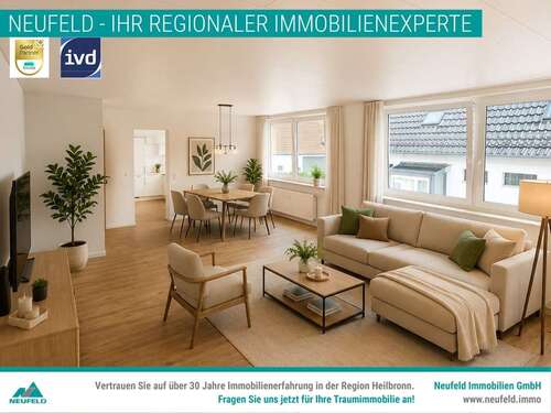 Foto - Wohnung zum Mieten in Donnbronn 1.190,00 € 120 m²