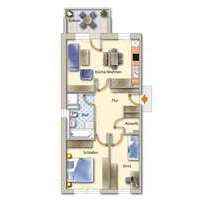Wohnung zum Mieten in Freiberg 520,00 € 69.42 m²