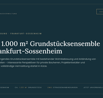 Grundstück zu verkaufen in Frankfurt am Main 1.090.000,00 € 1032 m²