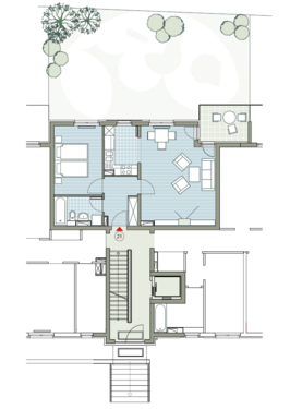 Foto - Wohnung zum Mieten in Halle (Saale) 650,00 € 56.28 m²
