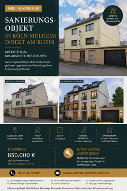 Foto - Haus zum Kaufen in Köln 895.000,00 € 191 m²