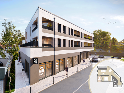 Foto - Wohnung zum Kaufen in Hattersheim am Main 345.000,00 € 61.4 m²