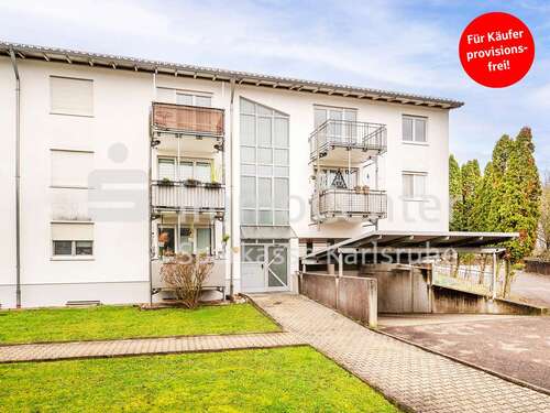 Foto - Wohnung zum Kaufen in Ettlingen Ettlingenweier 239.000,00 € 64.62 m²