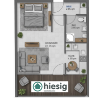 Wohnung zum Kaufen in Sonthofen 169.000,00 € 39 m²