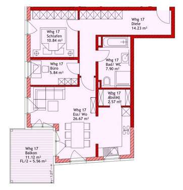 Foto - Wohnung zum Kaufen in Pfaffenhofen an der Ilm 429.000,00 € 73.61 m²