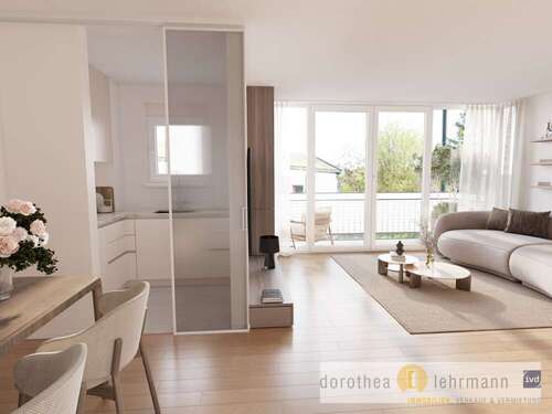 Foto - Wohnung zum Kaufen in Mainz Mainz-Laubenheim 245.000,00 € 56.84 m²
