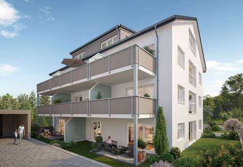 Foto - Wohnung zum Kaufen in Ochsenhausen 299.900,00 € 58.2 m²