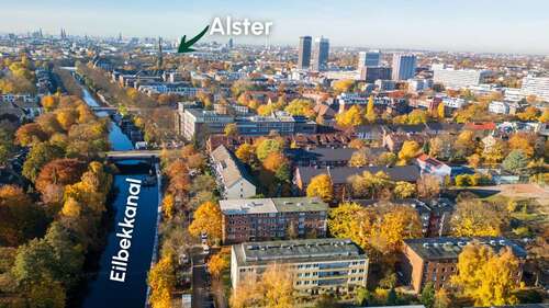 Foto - Wohnung zum Kaufen in Hamburg Uhlenhorst 379.000,00 € 49 m²