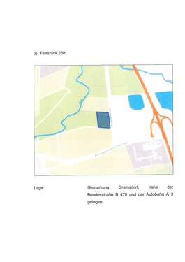Foto - Grundstück in Gremsdorf 85.000,00 € 17171 m²