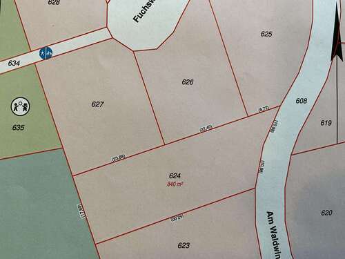 Foto - Grundstück zu verkaufen in Bippen 83.160,00 € 840 m²