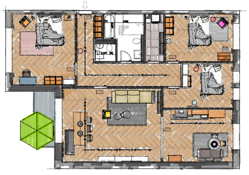 Foto - Wohnung zum Kaufen in Bremen 887.895,00 € 147 m²