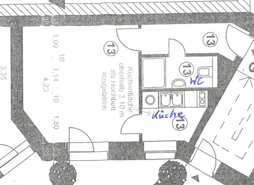 Foto - Wohnung zum Kaufen in Berlin 130.000,00 € 28.73 m²