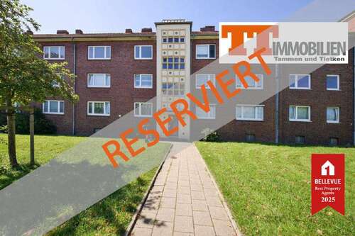 Foto - Wohnung zum Kaufen in Wilhelmshaven-Bant 75.000,00 € 60.35 m²
