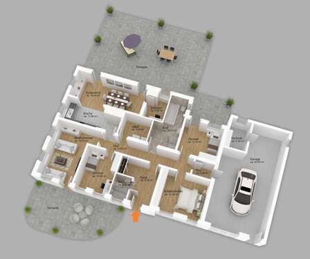 Foto - Wohnung zum Mieten in Olsberg 900,00 € 135 m²