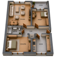 Wohnung zum Kaufen in Koblenz 229.000,00 € 67 m²