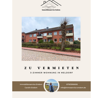 Wohnung zum Mieten in Meldorf 455,00 € 60.91 m²