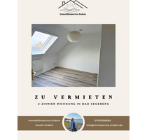 Wohnung zum Mieten in Bad Segeberg 395,00 € 35.75 m²