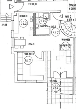 Foto - Wohnung zum Mieten in Schwäbisch Gmünd 450,00 € 53.4 m²