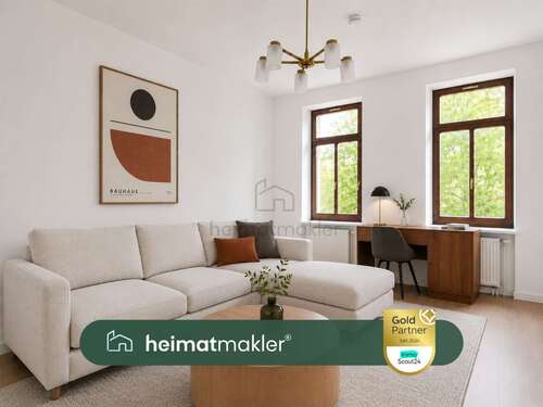 Foto - Wohnung zum Kaufen in Leipzig 89.000,00 € 40.05 m²
