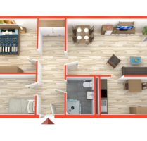 Wohnung zum Mieten in Gera 375,98 € 83.55 m²