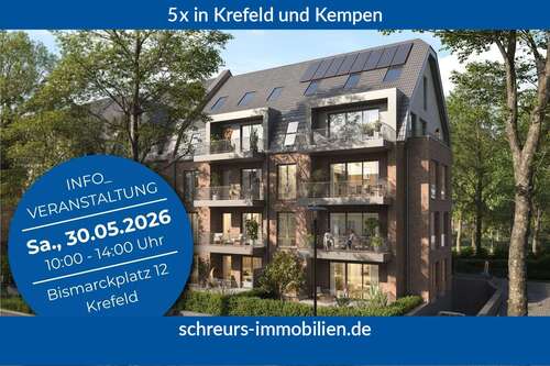 Foto - Wohnung zum Kaufen in Krefeld Cracau (Bismarckviertel) 918.434,00 € 153 m²