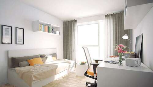 Foto - Wohnung zum Mieten in Frankfurt am Main 636,00 € 23.04 m²