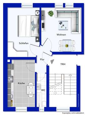 Foto - Wohnung zum Kaufen in Mannheim 169.000,00 € 47.42 m²