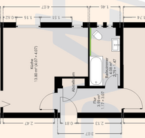Wohnung zum Kaufen in Zwenkau 82.500,00 € 45 m²