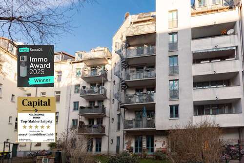 Foto - Wohnung zum Kaufen in Leipzig 199.000,00 € 61 m²