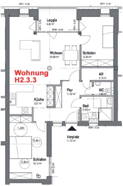 Foto - Wohnung zum Mieten in Haltern am See 1.300,00 € 96.33 m²