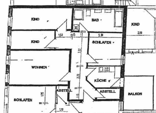 Foto - Wohnung zum Mieten in Altenburg 480,00 € 79.83 m²