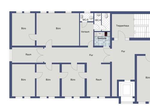 Foto - Büro in Hildburghausen 1.100,00 € 170 m²