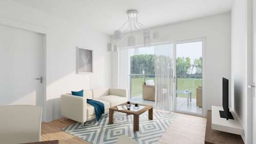 Foto - Wohnung zum Mieten in Ulm-Wiblingen 1.300,00 € 76.41 m²