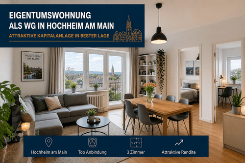 Foto - Wohnung zum Kaufen in Hochheim am Main 377.780,00 € 90 m²