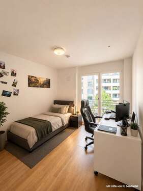 Foto - Wohnung zum Kaufen in Augsburg 150.000,00 € 22 m²