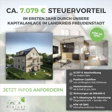 Foto - Wohnung zum Kaufen in Schopfloch 399.000,00 € 83 m²
