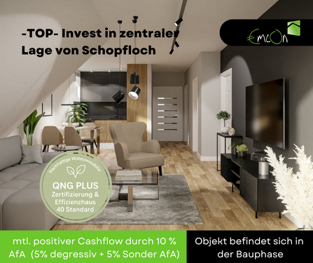 Foto - Wohnung zum Kaufen in Schopfloch 379.000,00 € 83 m²