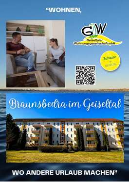 Foto - Wohnung zum Mieten in Braunsbedra 323,00 € 49.61 m²