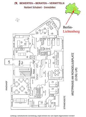 Foto - Büro in Berlin 2.835,00 € 210 m²