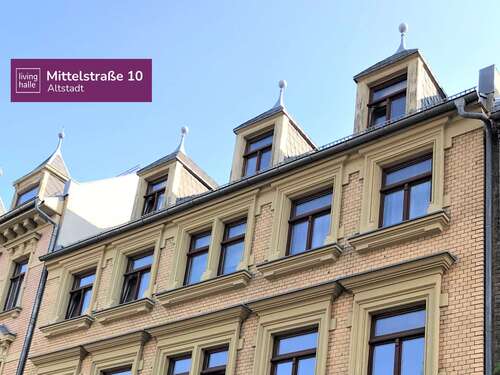 Foto - Wohnung zum Mieten in Halle 500,00 € 58 m²