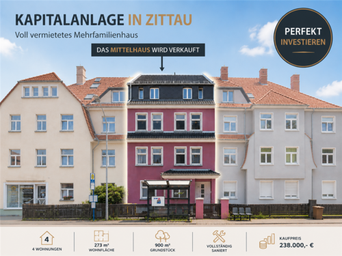 Foto - Haus zum Kaufen in Zittau 238.000,00 € 273 m²