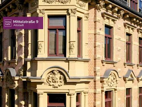 Foto - Wohnung zum Mieten in Halle 600,00 € 79 m²