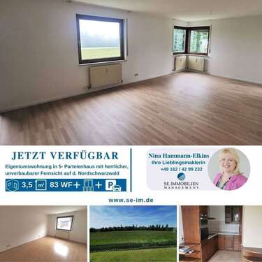 Foto - Wohnung zum Kaufen in Dobel 172.000,00 € 83 m²