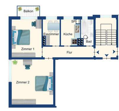 Foto - Wohnen auf Zeit in Kiel 1.650,00 €