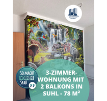 Wohnung zum Mieten in Suhl 420,00 € 78.7 m²