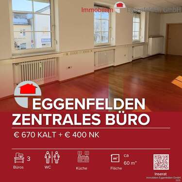 Foto - Büro in Eggenfelden 670,00 € 60 m²