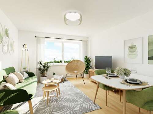 Foto - Wohnung zum Mieten in Chemnitz 319,15 € 49.1 m²