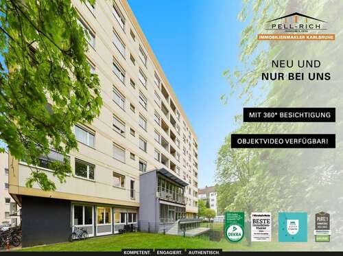 Foto - Wohnung zum Kaufen in Karlsruhe 395.000,00 € 118.42 m²